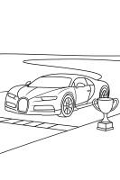Bugatti am Start