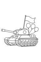 Panzer bei der Parade