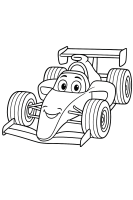 Auto mit Seifenblasen