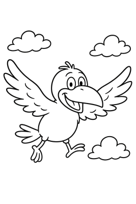 Rabe Socke: Mein erstes Ausmalabenteuer! - Coloring Page