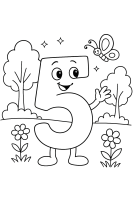 Schmetterling im Wald