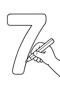 Number Coloring Fun: My First Realistic Numbers